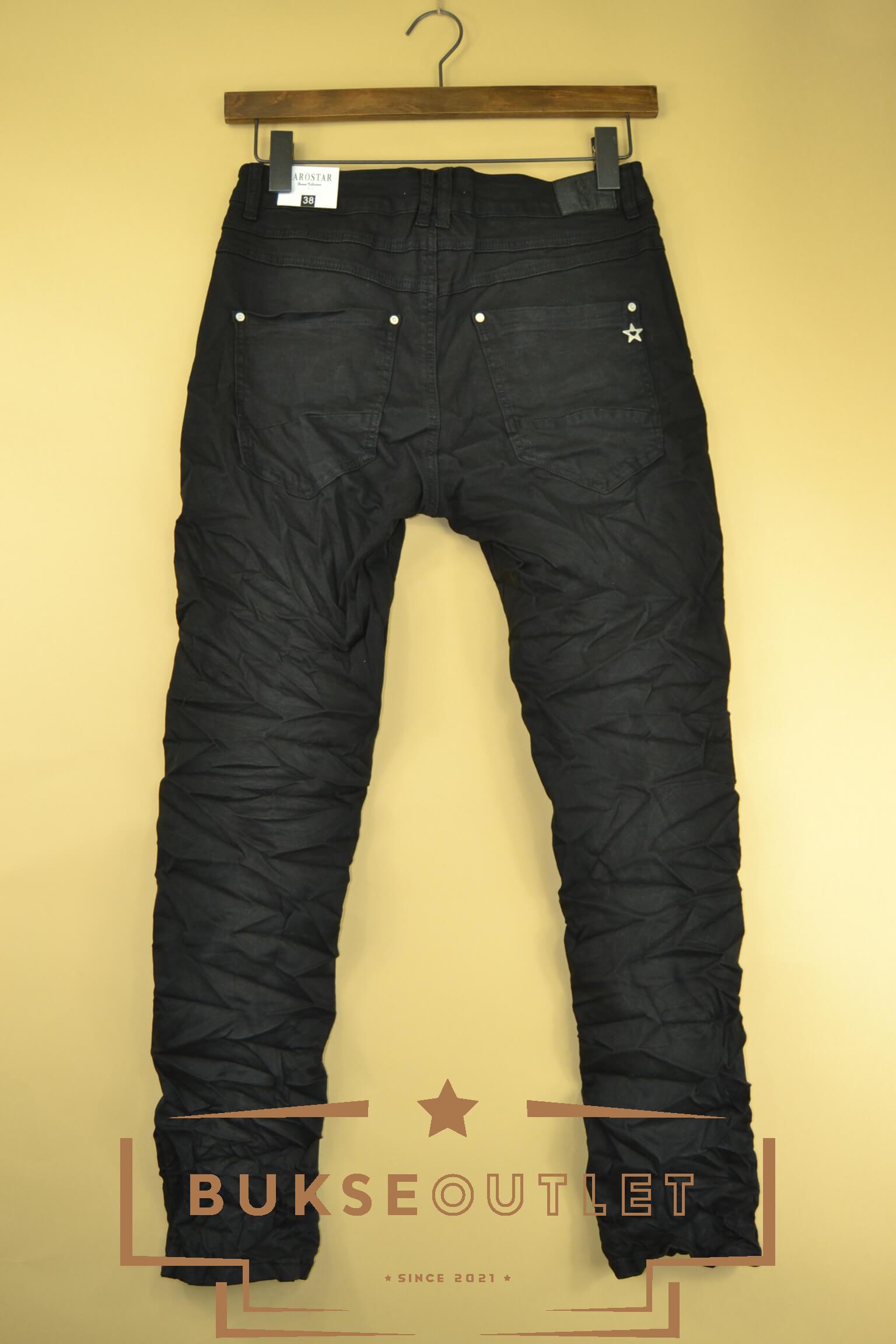 sorte jeans K358A-1 - Bukseoutlet.dk