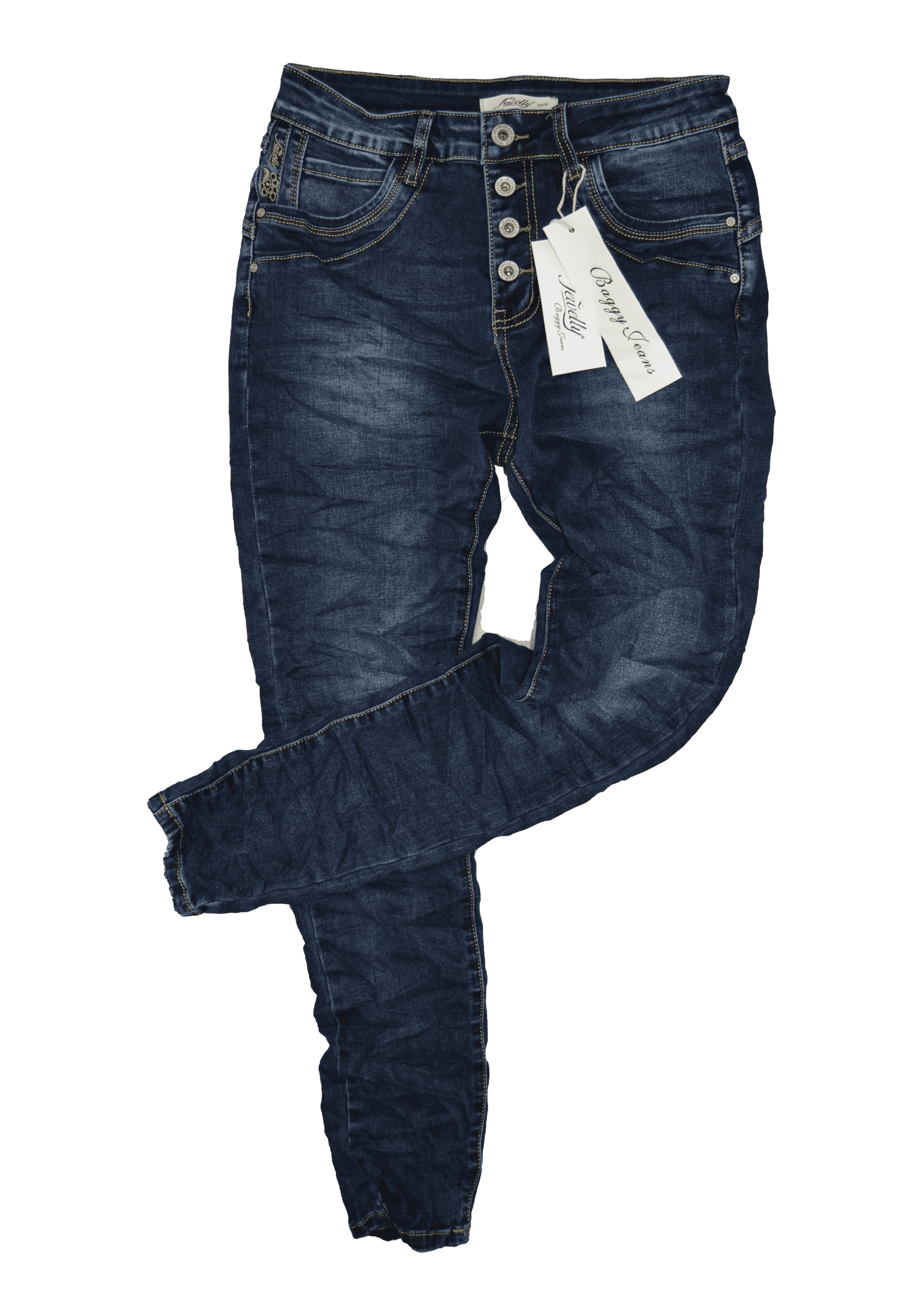 (JW7059) Blue Jeans - Bukseoutlet.dk