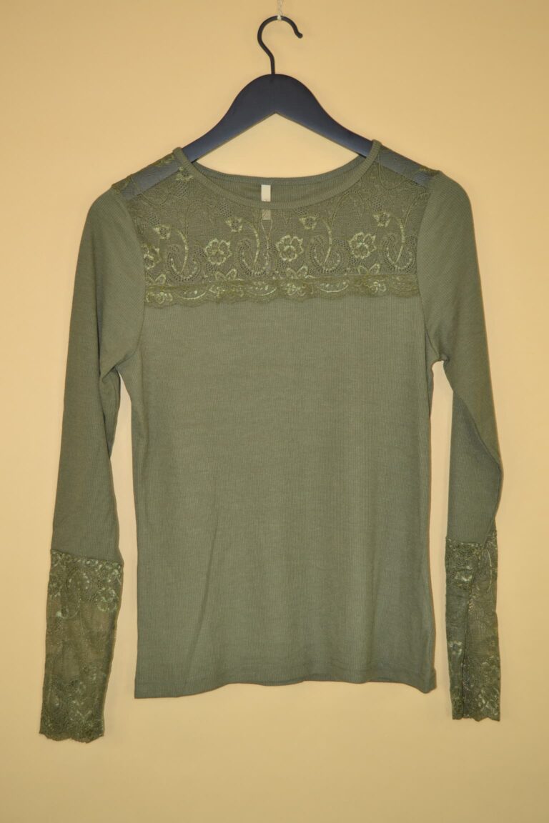 Ofelia Emilie Blouse Ivy Green