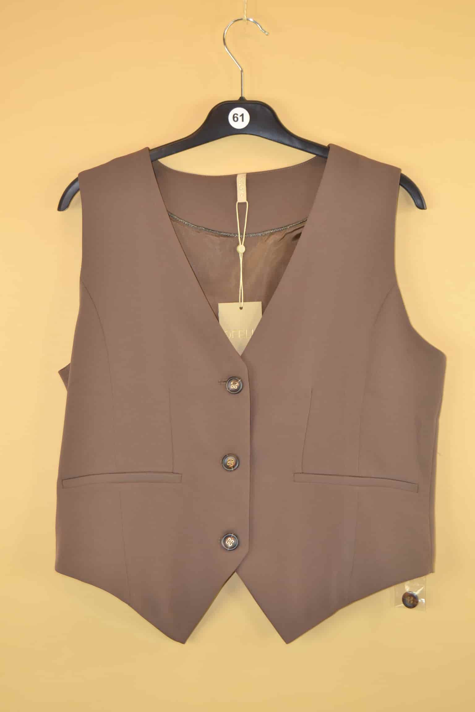 Ofelia Vest Naja Brun