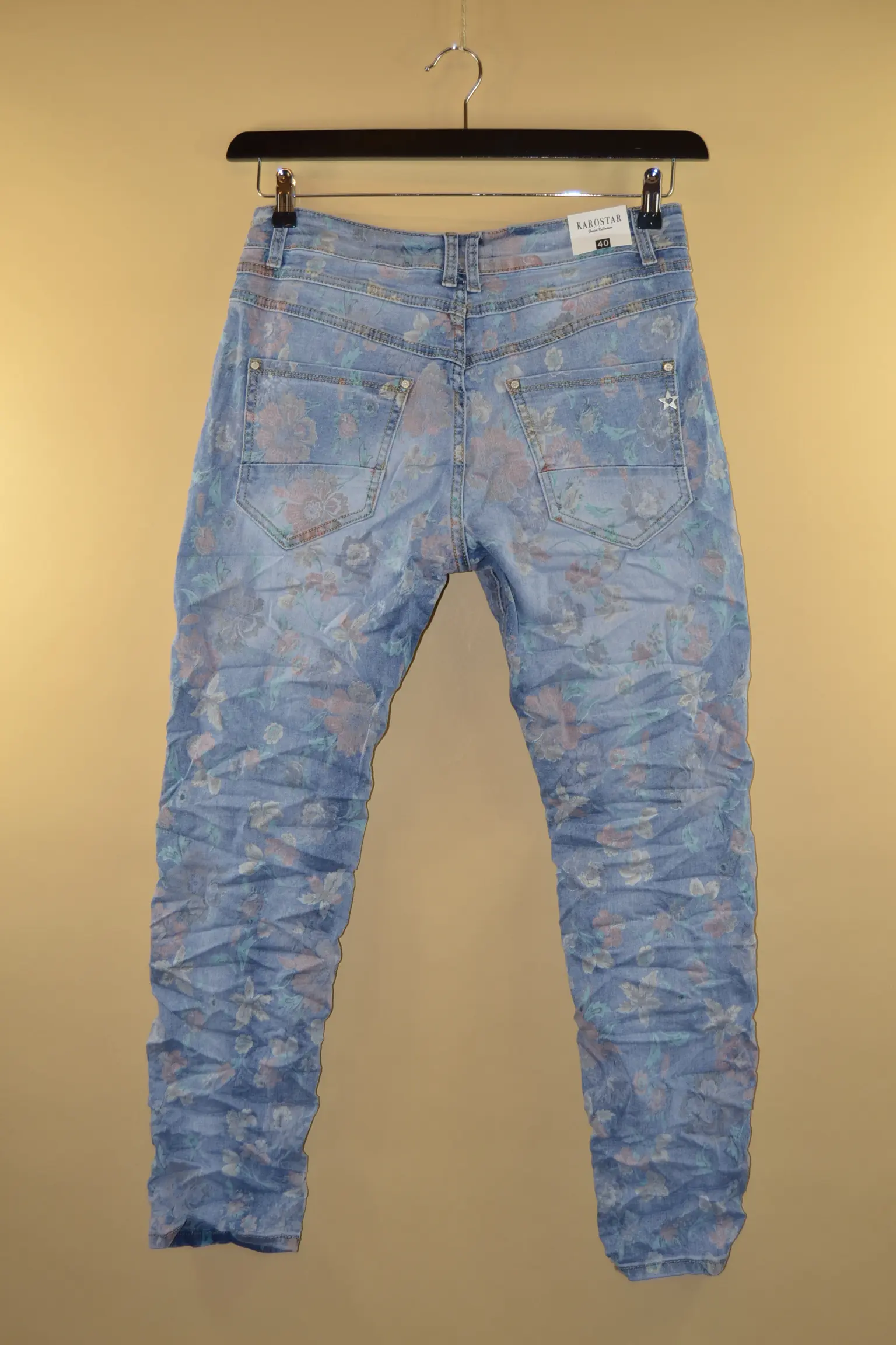 Karostar K8017 Blue Flowers