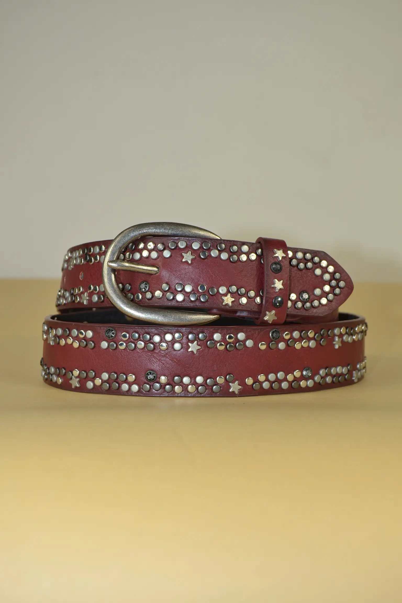 81382-10 Bordeaux Rød Bælte