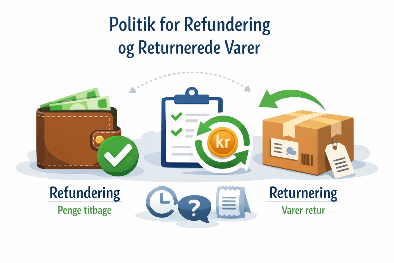 Politik for refundering og returnerede varer