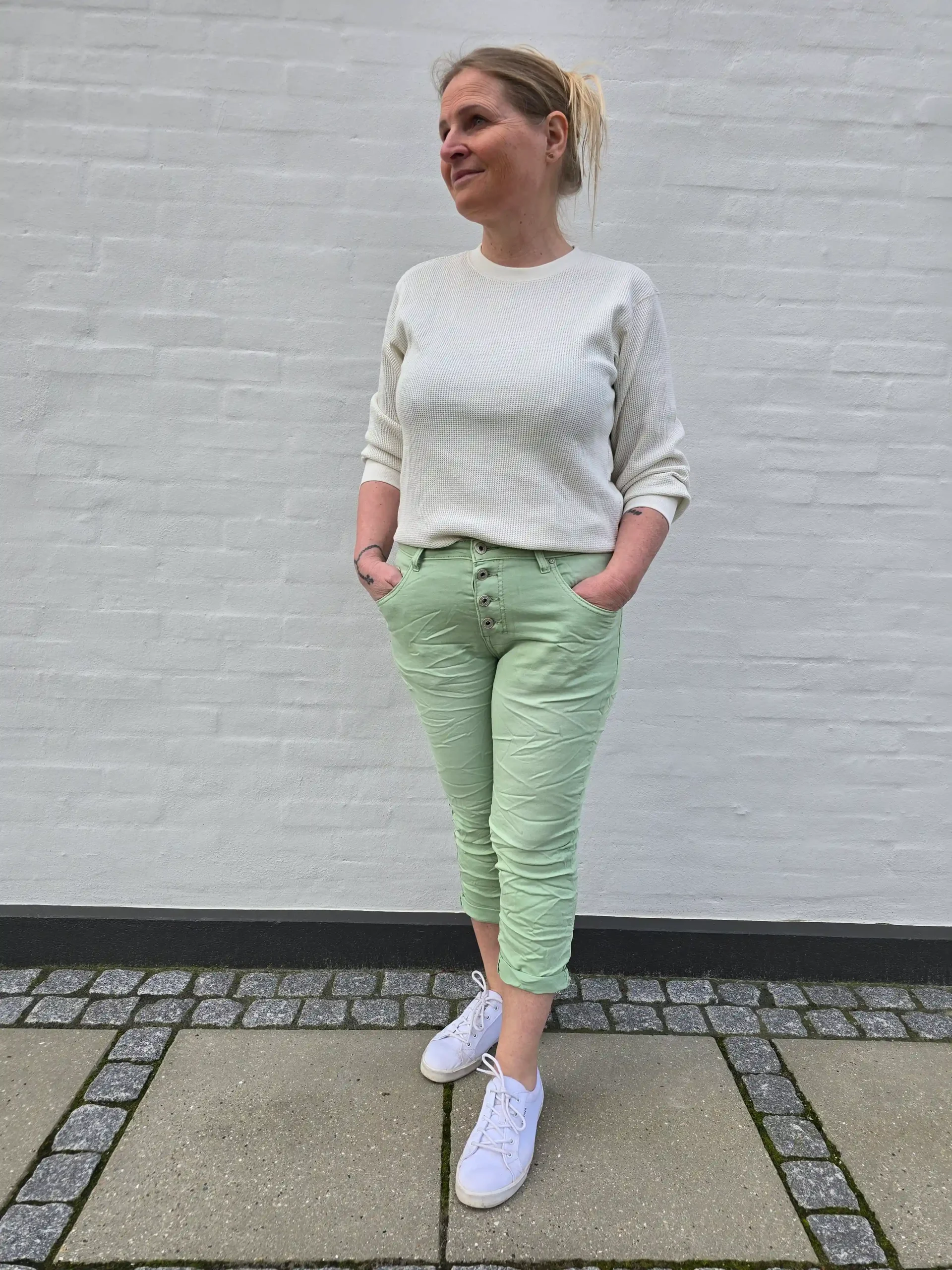 Place du Jour mintgrøn capri