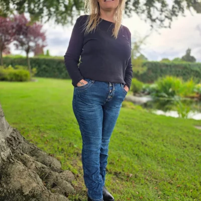 💙 Karostar Blue Baggy KM3009 – Mørkeblå Baggy Jeans med Stretch & 4 Knapper